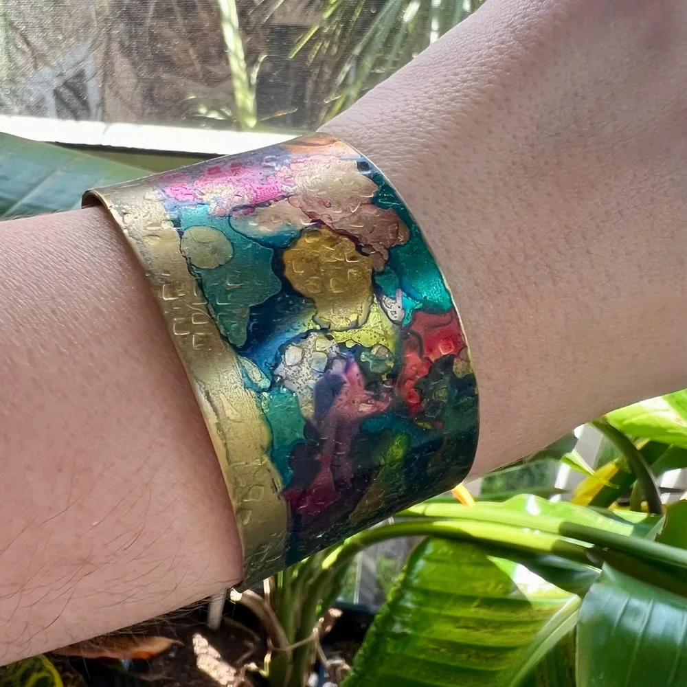 Custom Handmade Cuff Bracelet